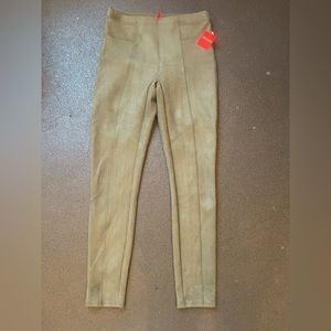 Spanx Olive Suede Legging